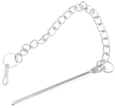 F Fityle Fixation de parasol, fixation de parapluie, résistante à l'usure, chaîne de verrouillage réglable à l'extérieur pour pique-nique, plage, pêche, fête, Chaîne de verrouillage