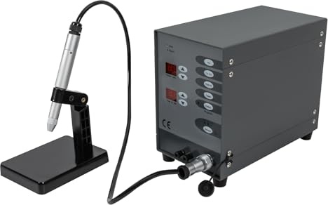 POTYYH Elektrisk punktsvetsmaskin 100 W 50 A-600 A automatisk svetsmaskin punktsvetsmaskin puls spot svetsare för smycken svetsning och smycken gör-det-själv-produktion