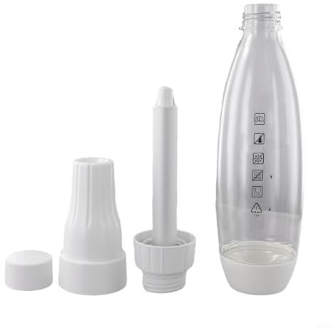 Fauhapyway Machine à eau pétillante portable pour boissons gazeuses pour distributeur de boissons gazeuses pour divertissement à domicile Outils de bar 1000 ml