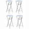 vidaXL 4X Stehtisch Klappbar Bartisch Bistrotisch Partytisch Biertisch Tisch