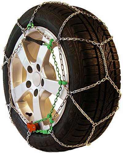 Protrac 4FUN Schneeketten, Gr. 55, 3.1 mm, 1 Paar [Art. 4717744], Grün/Orange