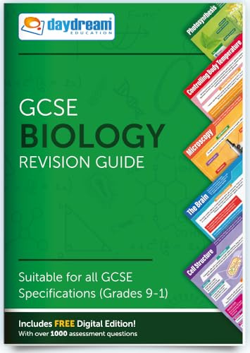 Daydream Education GCSE Biology, The Pocket-Sized Biology Revision Guide, FREE Digital Edition for Computers, Phones and Tablets! - for 2026-2027 exams