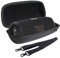 Aenllosi Hart Tasche Hülle für JBL Charge 4/JBL Charge 5 Bluetooth Lautsprecher (Schwarz Tasche)