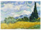 MyPuzzle Wheat Field with Cypresses (1889) by Vincent Van Gogh - Premium 500 Teile Puzzle - MyPuzzle Sonderkollektion von Æpyornis