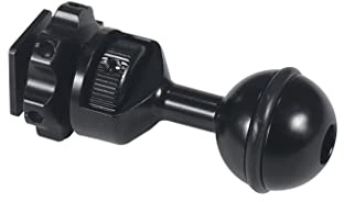 FEICHAO Adaptateur réglable à tête sphérique de 2,5 cm avec base de griffe pour caméra sous-marine Flash vidéo (Kit B)