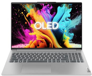 Lenovo IdeaPad Slim 5 Laptop | 14 OLED Display | Intel Core i7-13620H | 16GB RAM | 512GB SSD | Intel Grafik | Windows 11 Home | QWERTZ | grau | 3 Monate Premium Care