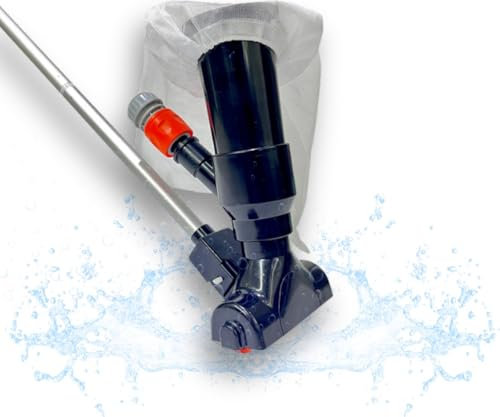 AVOID Aspirapolvere per piscina – aspiratore per pavimenti con filtro fine – aspiratore per piscina in acciaio alluminio – detergente per piscina