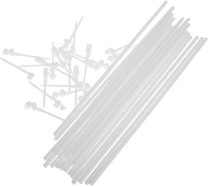 ERINGOGO Lot de 20 Tiges De Moulin À Vent en Matériau Solide pour Lartisanat pour Les Décorations Extérieures