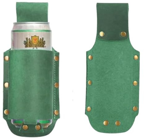 Kalsey Fondina per Birra Classica per Uomo, Fondina per Birra da Cowboy,Beer Holster Beer Belt Come Regalo per la Birra, per Uomini, per la Festa del papà, Natale, per Gli Amanti della Birra