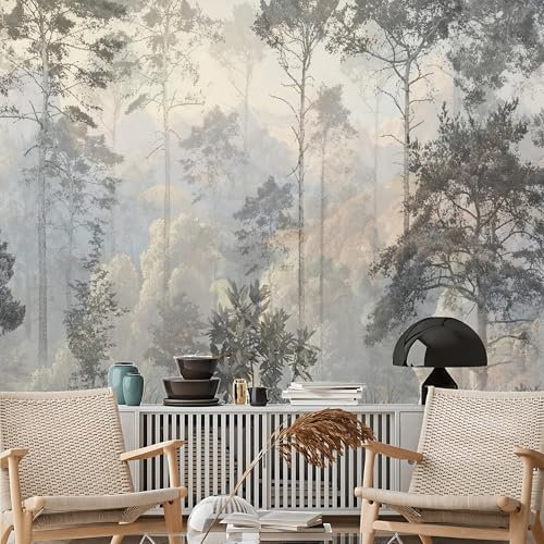 Carta da parati autoadesiva per parete, in tessuto non PVC, rimovibile, grande, per soggiorno, camera da letto, ufficio