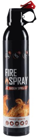 Bonpet Extintor Spray 500 ml – Portátil, Reutilizable, Clase A-B-F, Vida útil 2 años – Seguro y Ecológico para Hogar, Oficina y Vehículos