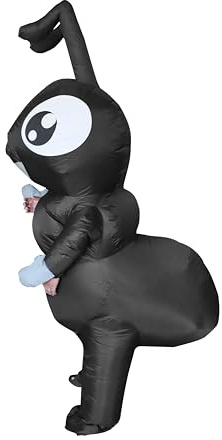 FXICH Disfraz inflable de hormigas para adultos, disfraces inflables para hombres y mujeres, disfraz de hormigas inflables, disfraces divertidos inusuales, Navidad, Halloween, disfraces inflados