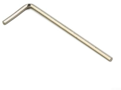 Juego de 10 llaves hexagonales tipo L con llaves hexagonales de 1,5 mm, 2 mm, 2,5 mm, 3 mm y 6 mm para uso doméstico y taller (2 mm)