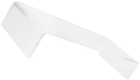 IMIKEYA Support Surélevé de Bureau en Acrylique Transparent Plateau Multifonction pour Écran D’Ordinateur et Clavier Rehausseur Ergonomique pour Ordinateur Portable Organisation Espace