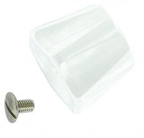 Comap S630301 Volant pour robinet avec vis de fixation carrée 7,5 mm, Blanc