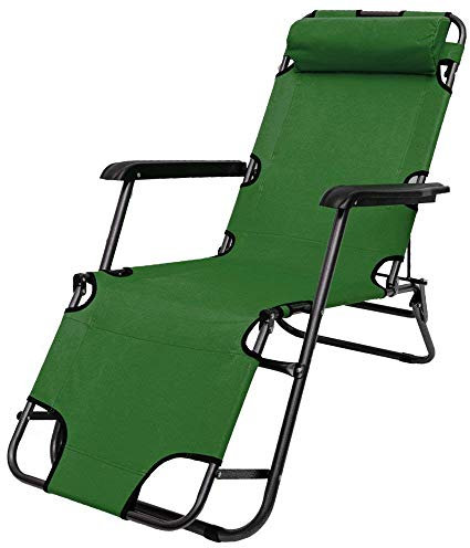 AMANKA 153 x 60cm Relaxliege Garten Liegestuhl Klappbar - Gartenstuhl mit Liegefunktion - Sonnenliege Faltbar - Campingliege Leicht - Gartenliege Wetterfest Strandliege Relaxsessel Outdoor Liege
