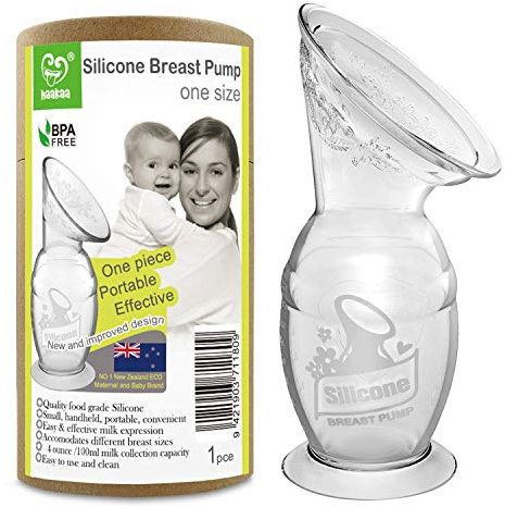 Tiralatte in Silicone Haakaa con Base di Aspirazione 4oz/ 100ml