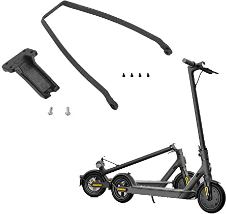 Fututech Kit Support de Garde-Boue Arrière en Alliage d'Aluminium pour Xiaomi Pro2 1S Version Internationale Accessoire Trottinette Pièce de Rechange Scooter Electrique