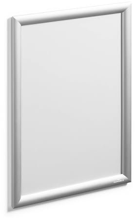 DURABLE - Cadre clipsable en aluminium A3 - Pour l'affichage d'informations - Fixation adhésive & vis inclus - argent - 1 pièce - 479723