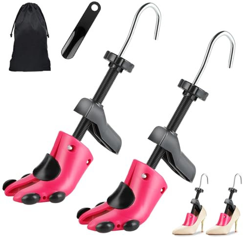 Tigcent High Heel Shoe Stretcher Women's Pumps Boot Stretcher, Women Shoe Tree Adjustable Shoe Expander Heel Stretcher Women Wide Feet (2-9)