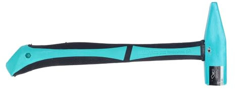 Martillo de herrero, mango de TPR de acero al carbono, martillo de forja multifuncional para ingenieros de herrero, carpinteros (Medium 4.75L)