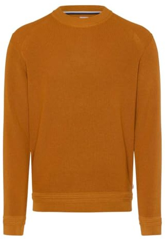 BRAX Men's Feel Good Sportive Jumper, 47 Pumpkin, XXL