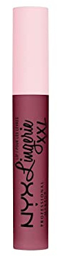 NYX Professional Makeup Lip Lingerie XXL, Flüssiger Lippenstift für langen Halt, Vegane Formel, Bust-ed