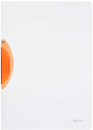 Leitz 41740045 Klemmmappe ColorClip Magic, A4, PP, 6er Packung, orange