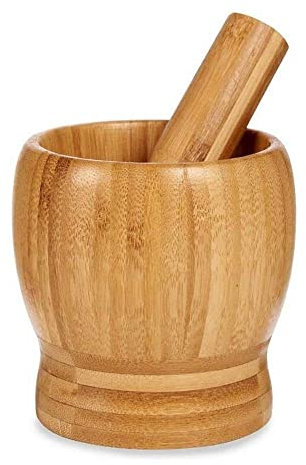 Mortero Natural Bambú (11 x 12 cm)