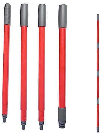 Bâton de rechange pour balai à franges | Manche de rechange pour balai à franges | Poignée de rechange confortable pour le nettoyage de la maison