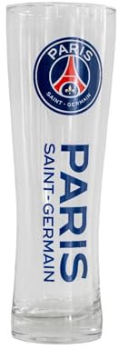 FOCO Verre à pinte fin sous licence officielle Paris Saint-Germain FC Football