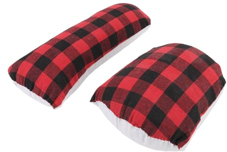 Topyond Tailors Ham and Seam Roll Set 2pcs, Sewing Kit Supplies Reusable Cotton Pressing Tools Heat Resistant for Protecting Curved Seams Tailoring Quilting