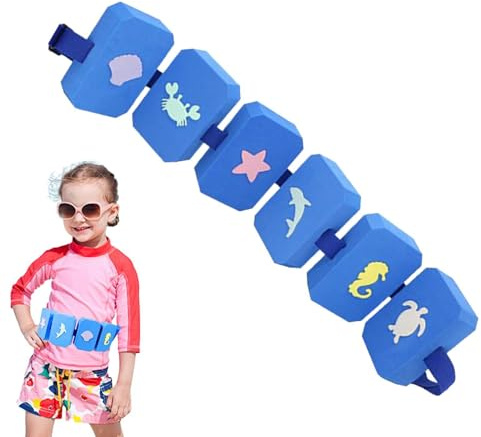 Skkpolo Cinturones De Natación,Ajustable Elástico Suave Ergonómico - Cinturones De Flotación Acuática Equipo Fitness,para niños Adultos Principiantes Entrenamiento Fitness