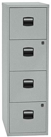BISLEY | Hängeregistraturschrank PFA | 4 Schübe | silber