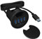 ICY BOX IB-Hub1403 USB-Tisch-Hub (60 mm) zum Einbau, 4x USB 3.0 Anschlüsse, Kabeldurchführung, 5 V Stromanschluss Vorhanden, Schwarz