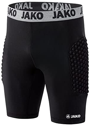 JAKO Herren Torwart-Underwear Tights, Schwarz, S