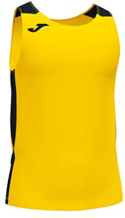 Joma Camiseta Tirantes Record II Amarillo Negro, S
