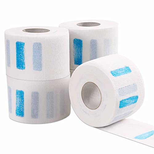 IOOROSE 5 Rolls Disposable Neck Strips for Barber Shop