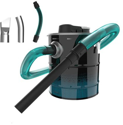 Cecotec Aspirateur à Cendres Conga Ash 4000 Advance. 1200W, Technologie UltraPower 18 kPa, 20 L, Aspiration extrême, Tube Robuste, Dépôt en Acier Inoxydable, Filtre en métal