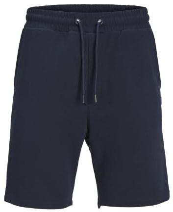 JACK & JONES Bermuda Sweat Shorts Comfort Fit Knee-Length Trousers with Side Pockets