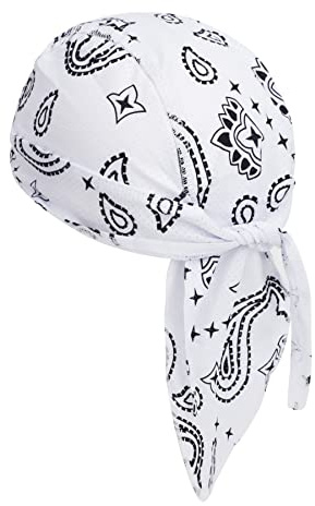 RUIXIA Bandana Homme Sport Bandana de Cyclisme Bonnet Sous Casque de Vélo Respirant Bonnet Cyclisme Homme Bandeau Sèche Rapide pour Moto Danse Camping Tennis
