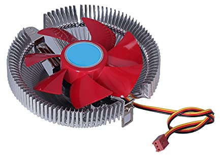 HUSHUI CPU-kylare Liten Kylfläkt i Aluminium Effektiv Värmeavledning för Kontorsdator 2100 RPM 90 X 90 X 25 Mm