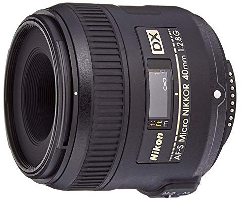 Nikon 40 mm/F 2,8 G AF-S DX MICRO-40 mm Objektiv (Nikon F-Anschluss,True)