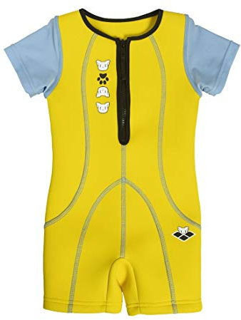 arena Kinder Neoprenanzug Kinder Neopren Anzug Awt, Yellow, 7-8Y, 95246