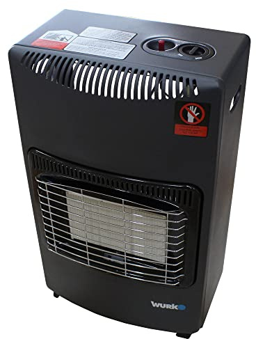 Wurko - Estufa Gas Infrarrojos Aghata Negra