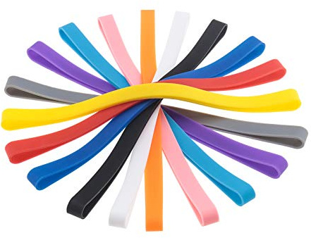 Create idea 10 Pack A5 Silicone Rubber Bands Book Silica Gel Straps Planner Elastic Bands 200 MM for Lunch Box Crab Traps Art Cooking Wrapping Exercise Bag Wraps