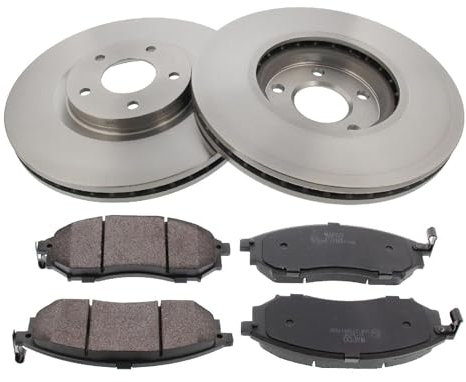 MAPCO 47240 Kit dischi e pastiglie Assale anteriore con lamierino anticigolío ventilato