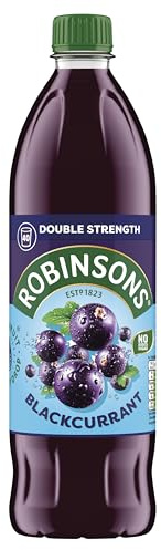 Robinsons Double Strength Blackcurrant No Added Sugar Squash 1L
