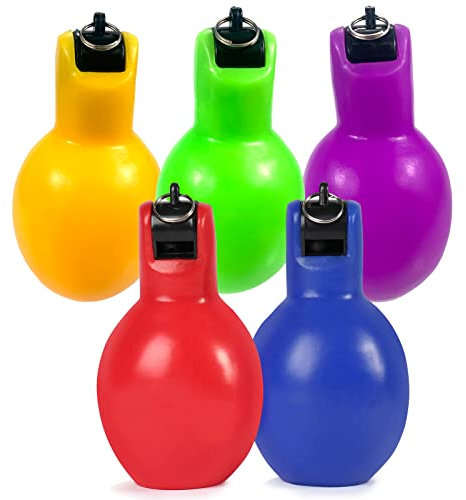 Dingfeiyu 5 Stück Handpfeife, Trillerpfeife Sportpfeife für Trainer, Schiedsrichter, Sportlehrer, Hundetrainer, Trillerpfeife Laut Notfall, Trainer Zubehör Fußball