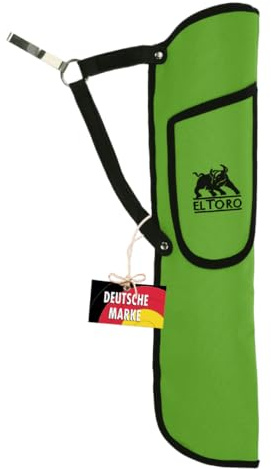 elToro Base², Seitenköcher mit aufgesetzter Tasche (Apfelgrün)